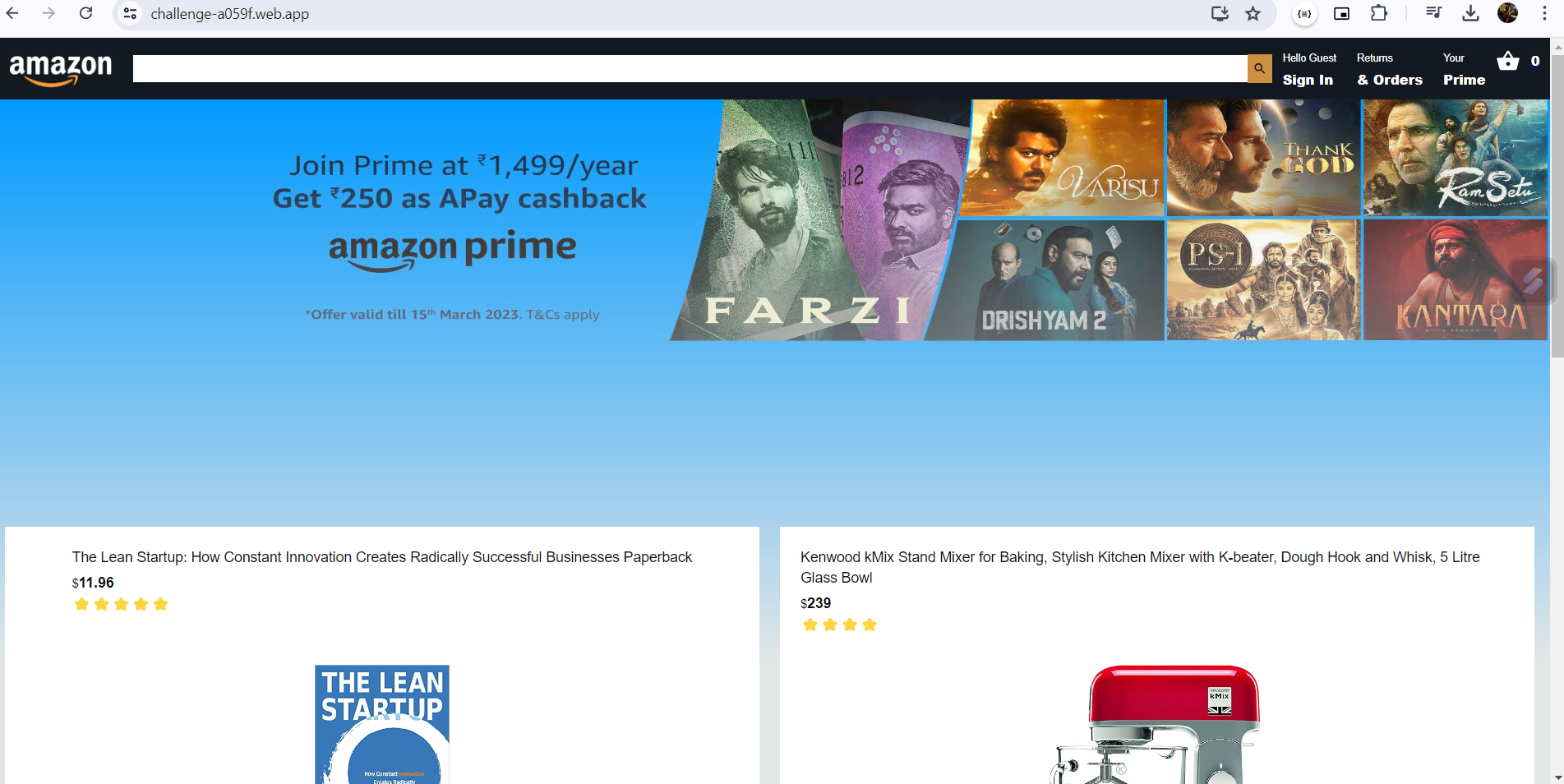 Amazon Clone
